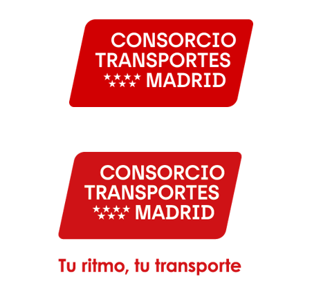 Versiones del logo del CRTM
